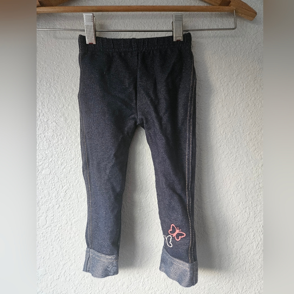 butterfly leggings, 12 - 18 months